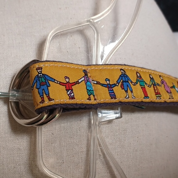 The Belted Cow Youth D-Ring Around The World Friends Belt-L, 33" L Plus D-ring - Picture 1 of 6